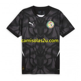 Camisolas de futebol Senegal Guarda Redes Equipamento Alternativa 2025 Manga Curta
